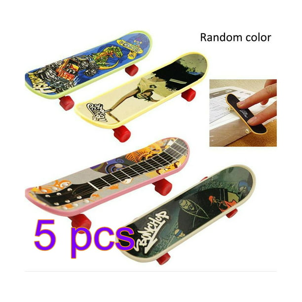 5X Mini Cute Fingerboard Tech Deck Finger Skate Board Boy Kid Children Party Toy